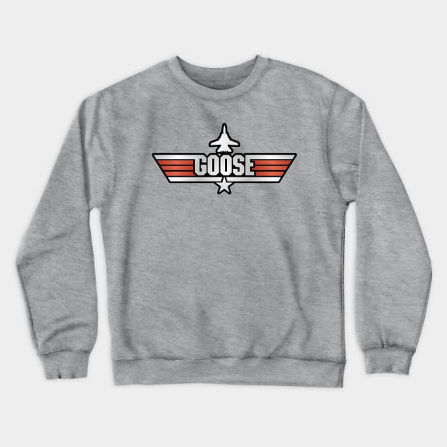 Top Gun Style - Goose Crewneck Sweatshirt by RetroCheshire